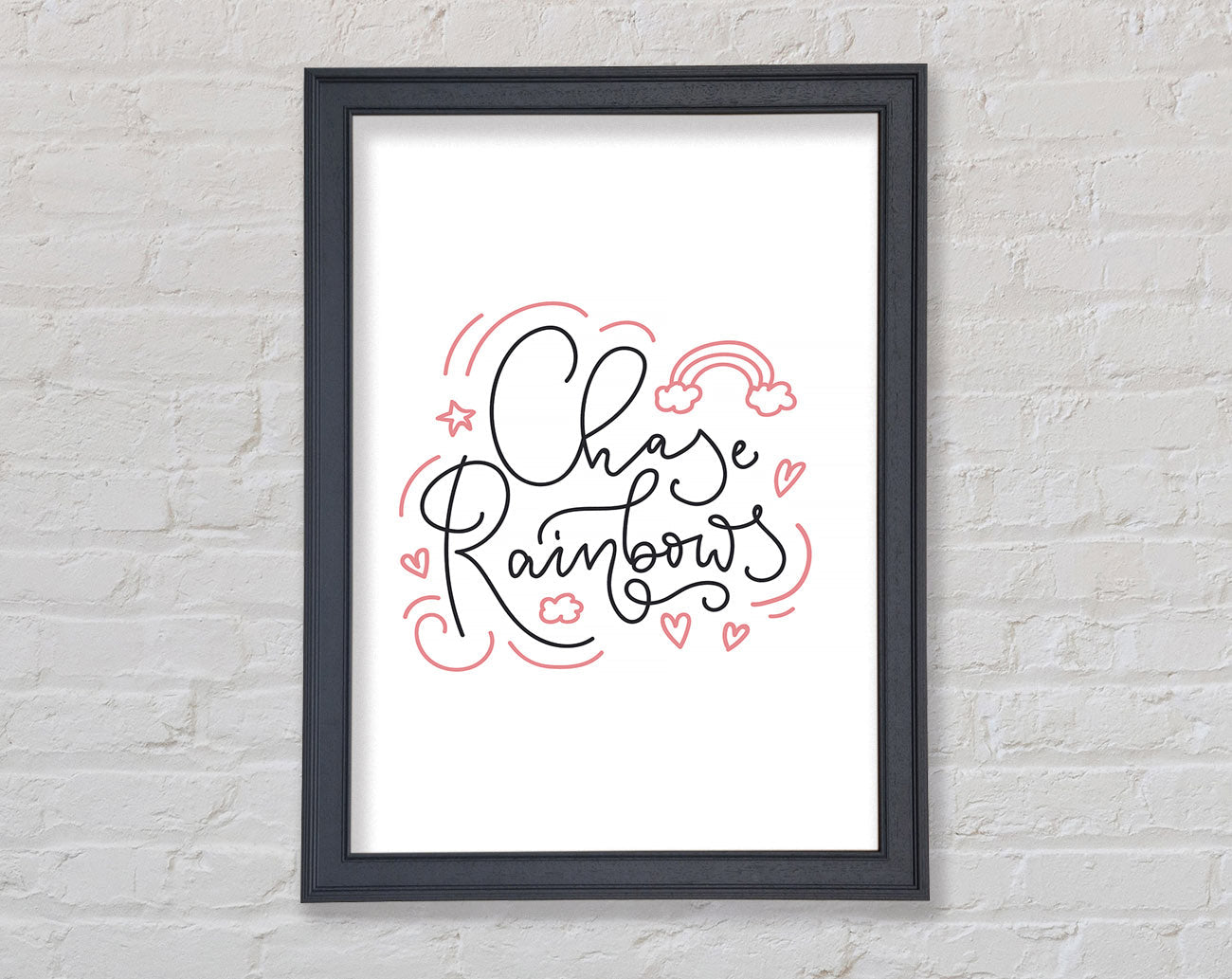 Chase Rainbows Framed Wall Art