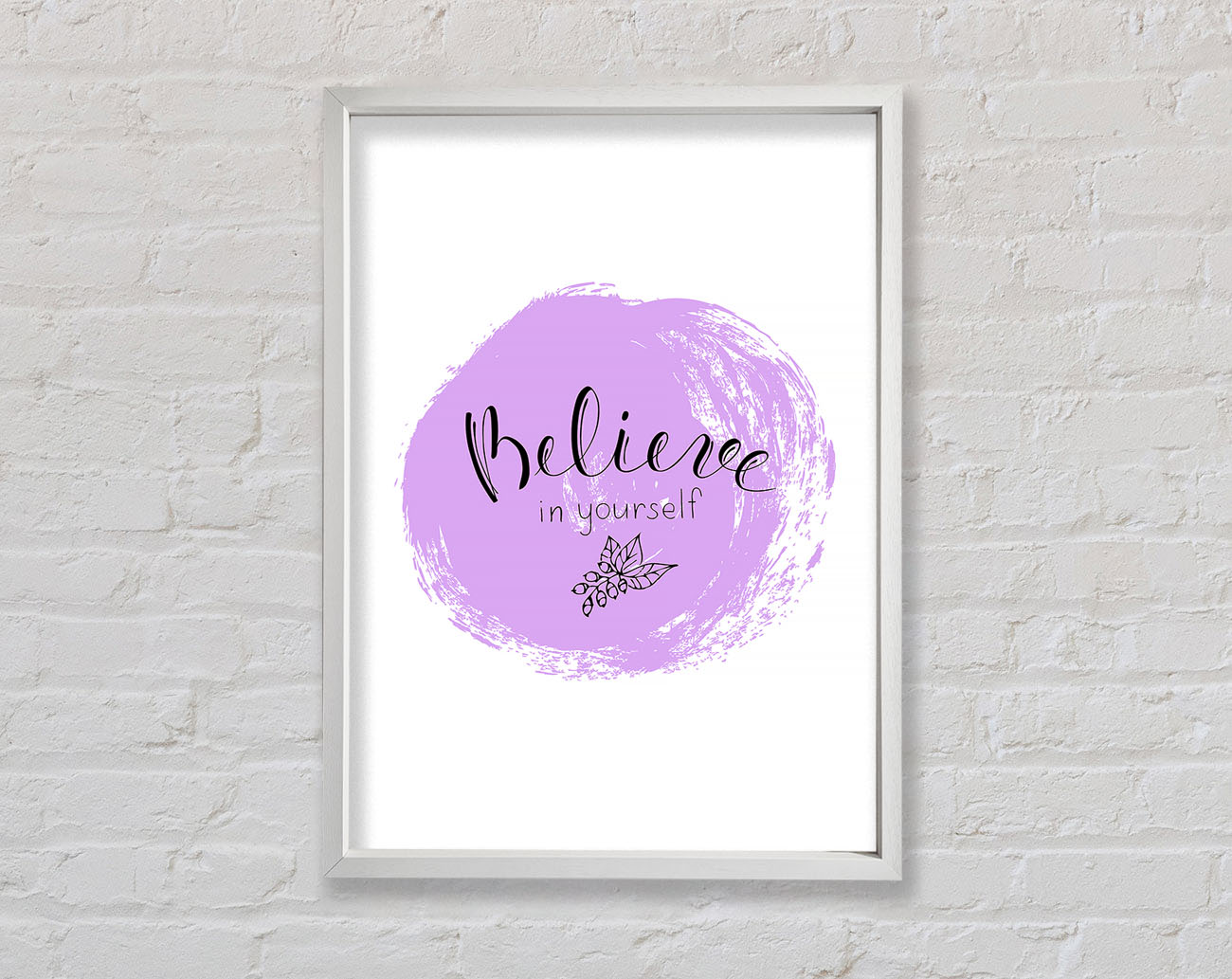 Believe In Yourself 1 Framed Wall Art