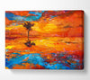 Reflections Of The Lonesome Tree Canvas Wall Art