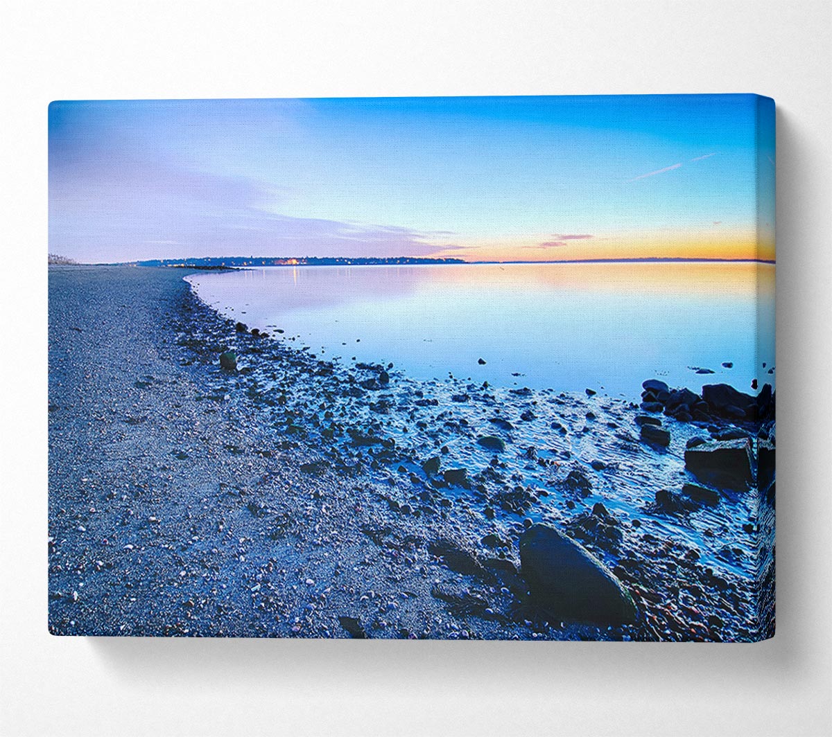 Tranquil Ocean Blues Canvas Wall Art