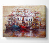 Italian Fishing Village 2 Canvas Wall Art