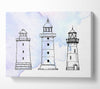 The Structure Of The Lighthouses Canvas Wall Art