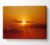 Sun In The Clouds Canvas Wall Art