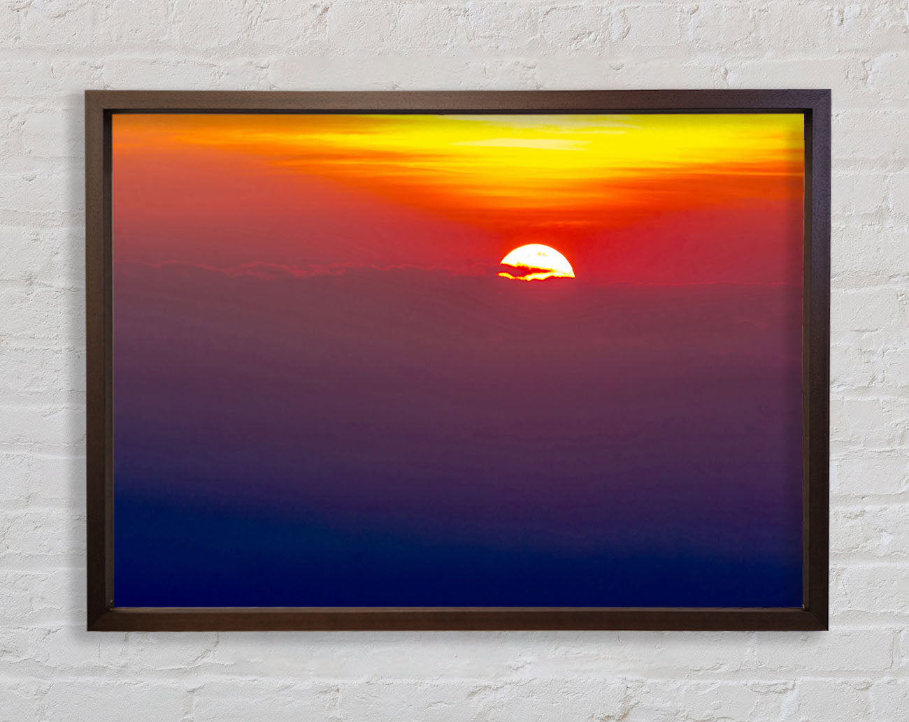 As The Sun Falls Framed Wall Art