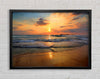 Beach Waves Framed Wall Art
