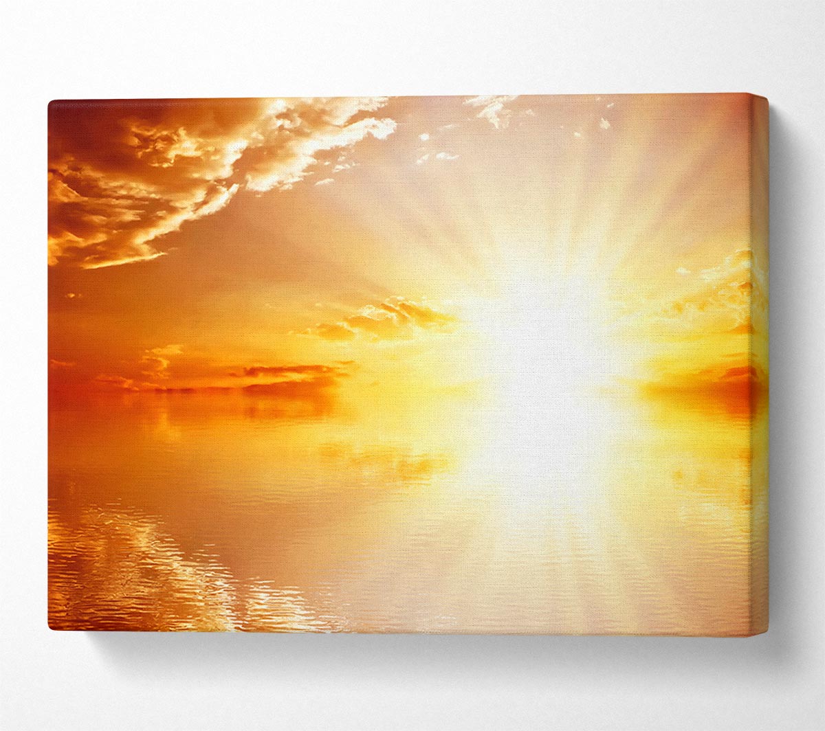 Perfect Sun Blaze Canvas Wall Art