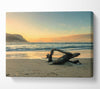 Driftwood Ocean Canvas Wall Art