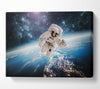 Astronaut In Space Canvas Wall Art