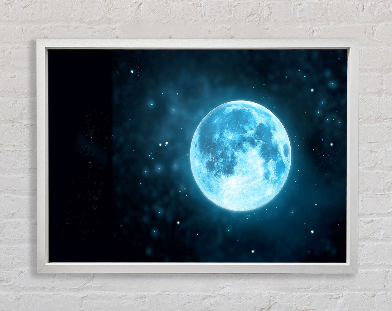 Blue Moon Framed Wall Art