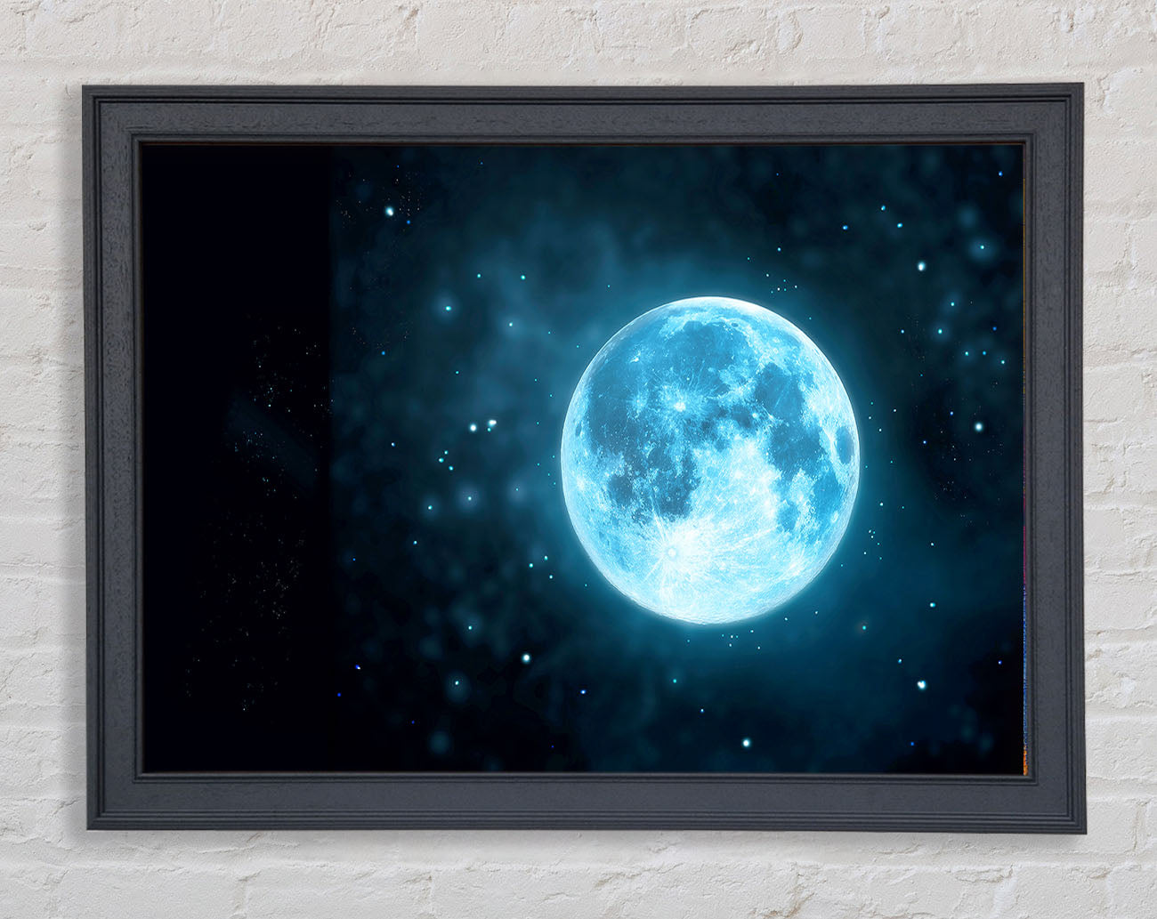 Blue Moon Framed Wall Art