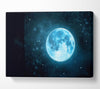 Blue Moon Canvas Wall Art