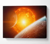 Fire Sun 3 Canvas Wall Art