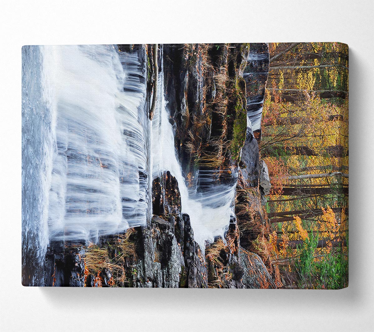 Rushing Waters Canvas Wall Art