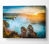Sunset Over The Stunning Waters Canvas Wall Art
