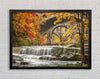 Bridge In The Forest Framed Wall Art