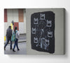 Crown Ferris Wheel Canvas Wall Art