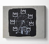 Crown Wheel Canvas Wall Art