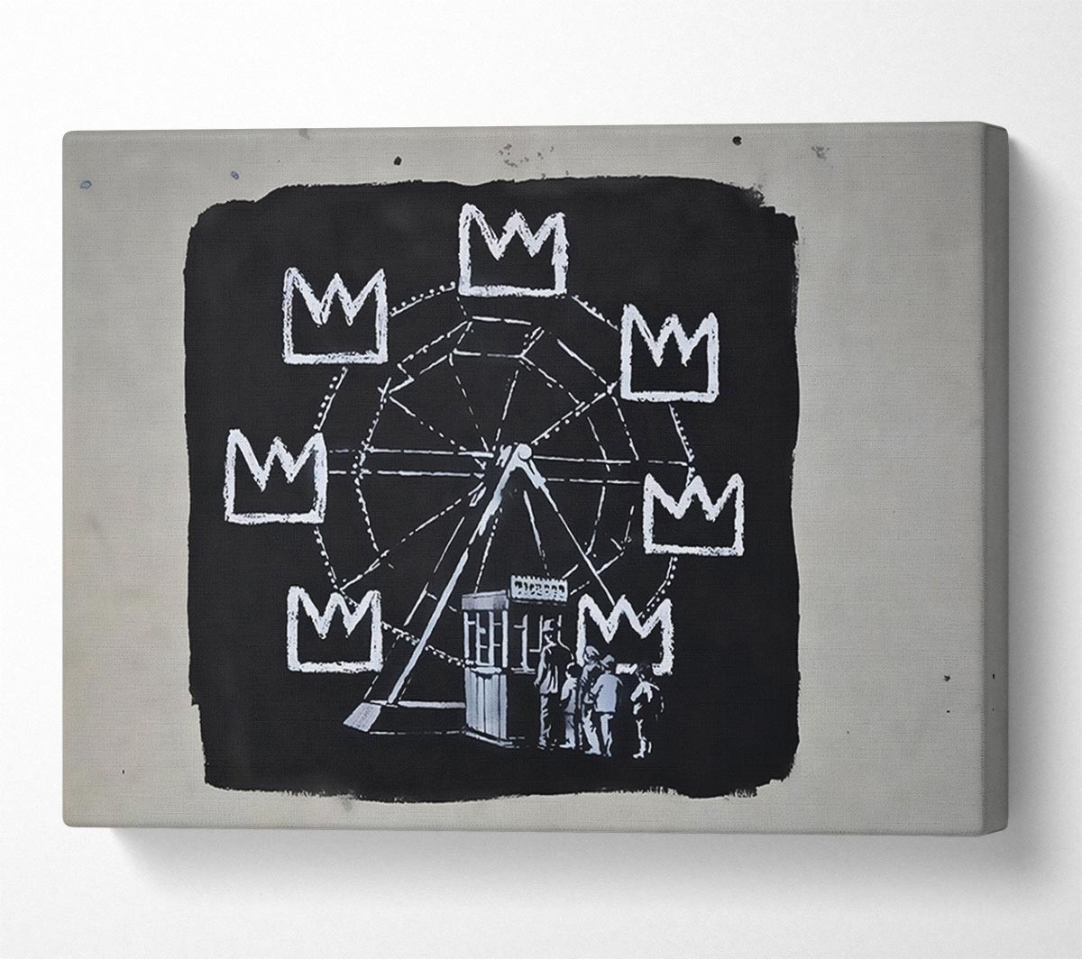Crown Wheel Canvas Wall Art