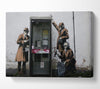 Spy Booth Canvas Wall Art