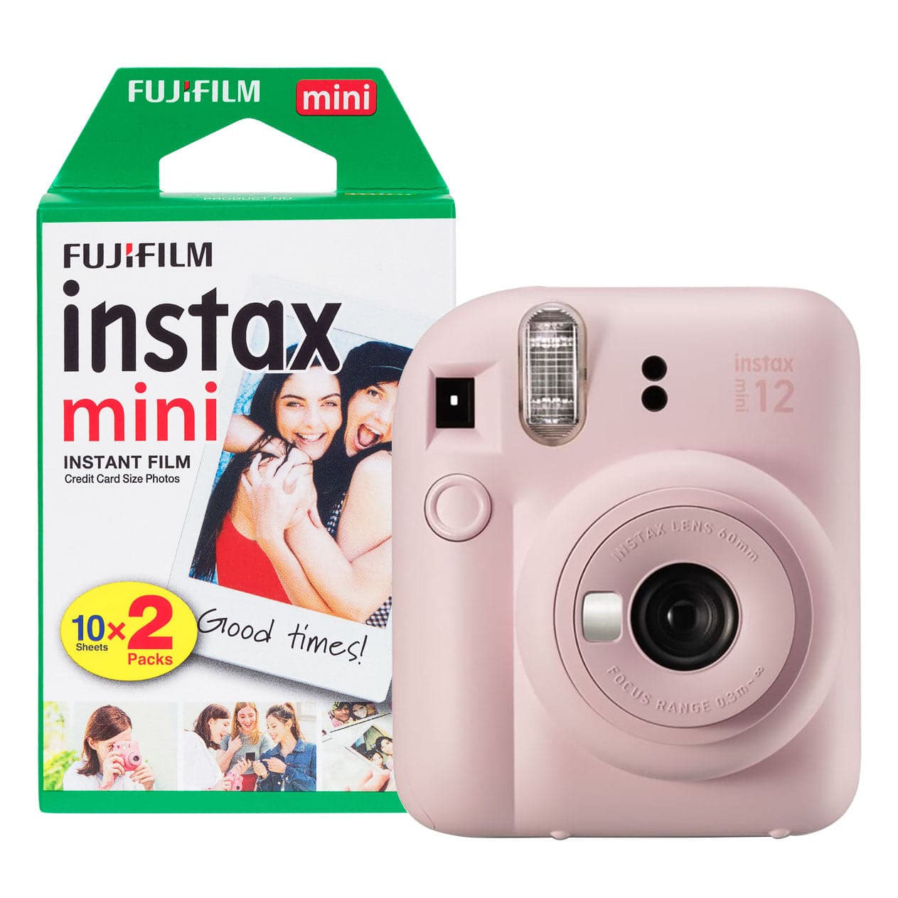 Fujifilm Instax Mini 12 Instant Camera - Blossom Pink