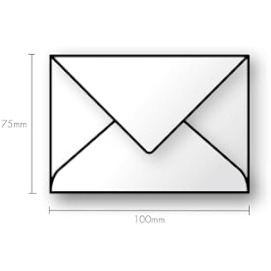 Clairefontaine - Ref 5880C - Pollen Envelopes (Pack of 20) - 75 x 100mm Sized, 120gsm Paper, Gummed Seal, Inkjet & Laser Printer Compatible, Acid Free - Maroon