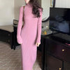 Versatile Base Skirt For Women New Autumnwinter Style Figure-flattering And Slimming