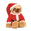 Keel Toys Sloth With Santa outfit 25cm soft toy