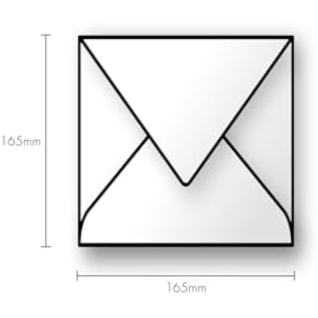 Clairefontaine - Ref 5463C - Pollen Envelopes (Pack of 20) - 165 x 165mm Sized, 120gsm Paper, Gummed Seal, Inkjet & Laser Printer Compatible, Acid Free - Caramel