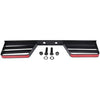 Heavy duty towstep towbar mounted double rear step van 4x4 in Black,included bolts