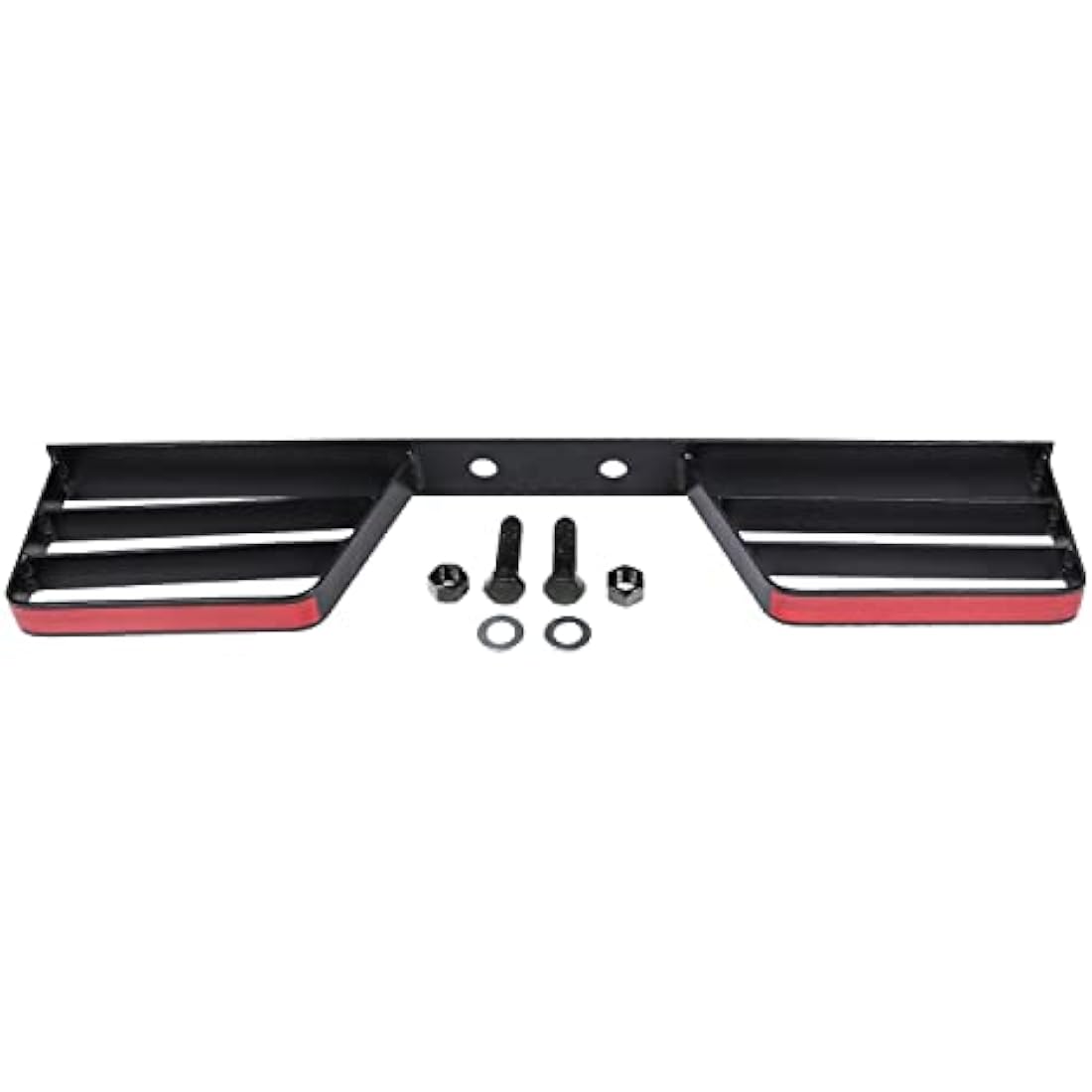 Heavy duty towstep towbar mounted double rear step van 4x4 in Black,included bolts