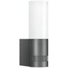 Steinel LED Outdoor Light L 605 S, 180° Motion Detector With Maximum 10 m Range, 11.3 W, 729 lm, Aluminium, Anthracite