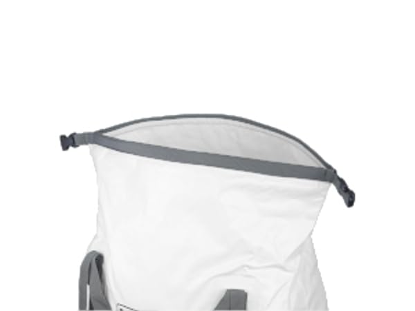 Lomo 30L White Holdall Duffel Waterproof Rolltop Dry Bag