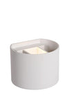 Lucide Wall Light, Aluminum, G9, 4 W, White