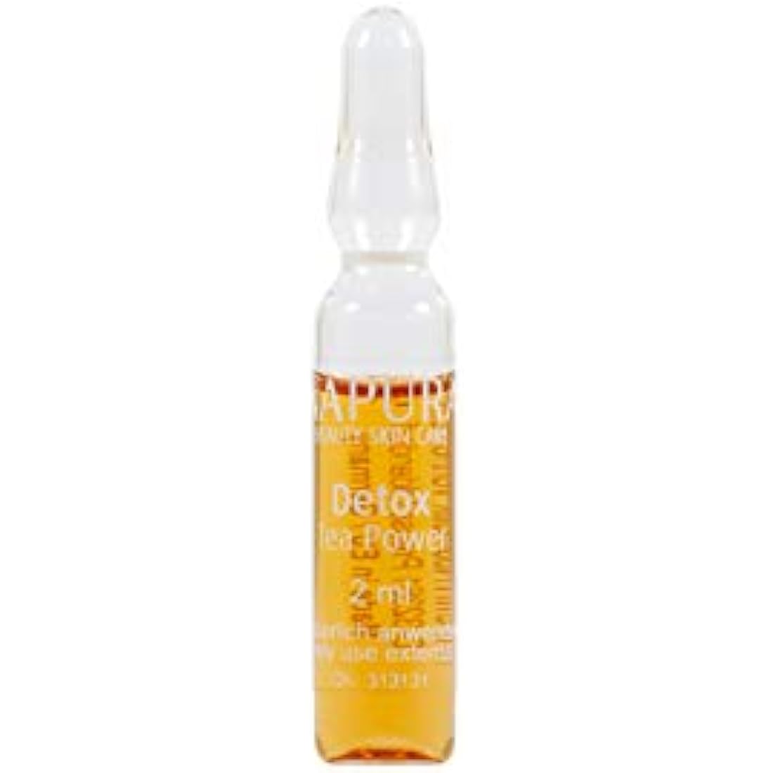 NAPURA Ampoules Detox Tea Power, Hyaluronic Facial Treatment, Care and Protection for Your Skin, Face Care for Dry Skin, 30 x 2 ml