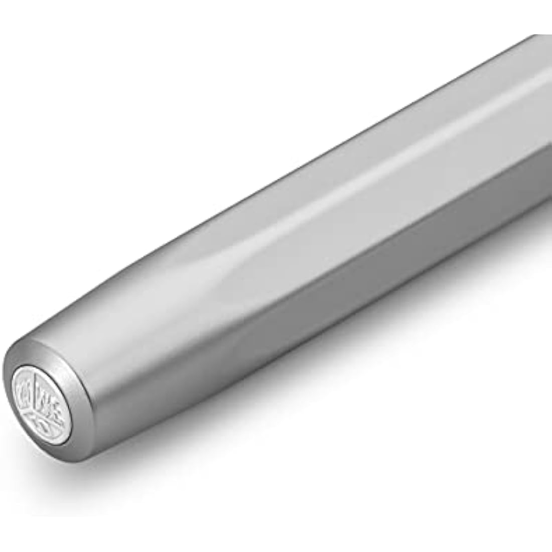 Kaweco AL SPORT Silver Fountain Pen I Premium Aluminium Fountain Pen for Ink Cartridges with High-Quality Steel Nib I Fountain Pen 13 cm I Fountain Pen in Silver I Nib Width: EF (Extra Fine)