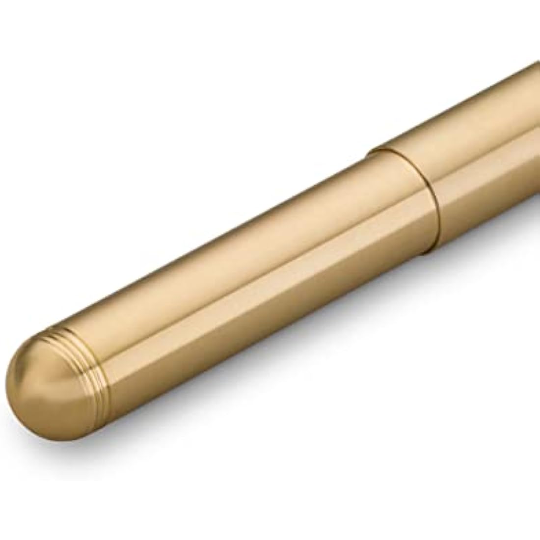 Kaweco SUPRA Fountain Pen Brass I Exclusive Fountain Pen for Ink Cartridges Including Retro Metal Box I Fountain Pen 16.5 cm I Nib: EF (Extra Fine)