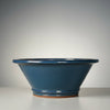 21cm Glazed Bonsai Pot | Round | 21cm x 9cm | Blue