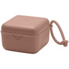 BIBS Dummy Box with Elastic Strap Steriliser Box for Dummy 100% BPA Free Material Woodchuck