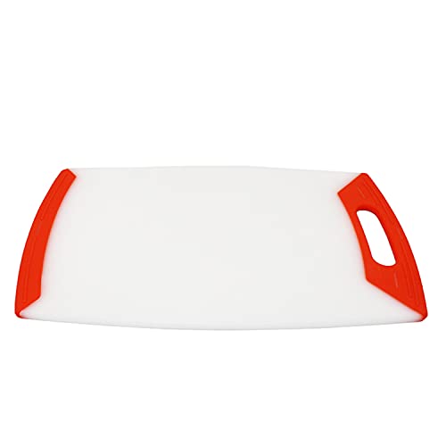 London Boutique Chopping Board - Chopping Board Set - 4 Pieces Set - Heavy Duty BPA Free - Non-Slip Rubber Feet - Smart Color Code - 42.5cm*25.5cm (1 Color Each, 4)