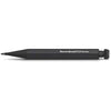 Kaweco SPECIAL S Mechanical Pencil Black 2.0 mm I Lead Pencil Made of Aluminium I Push Lead Pencil 10.5 cm I Refillable Pencil without Eraser