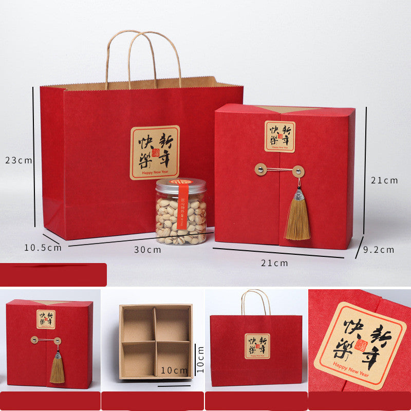 New Year's Day Dried Fruit Nut Gift Box