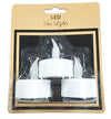 Maingate Ltd-Confezione da 3 candele tealight a LED, a batteria, in plastica, co