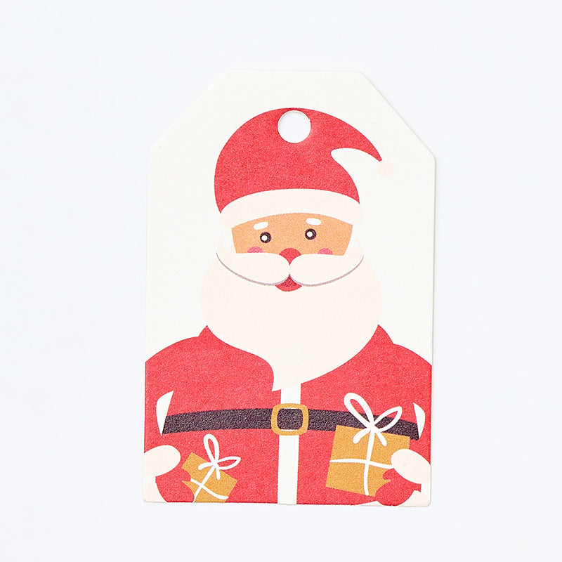 Christmas Decoration Hanging Card Color Listing