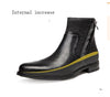 High-top men's shoes boots Korean version of the trend of British retro leather increased Martin boots