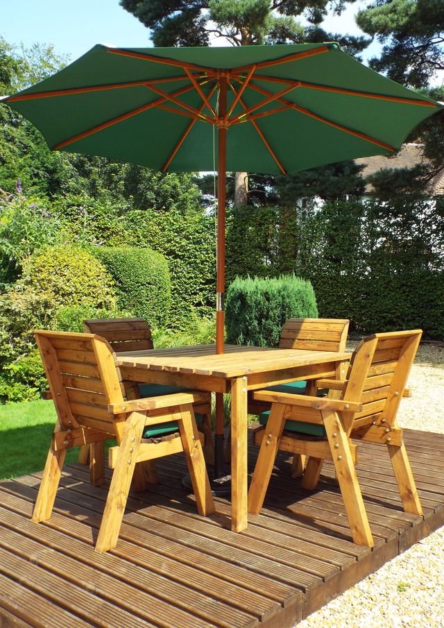 Four Seater Square Table Set