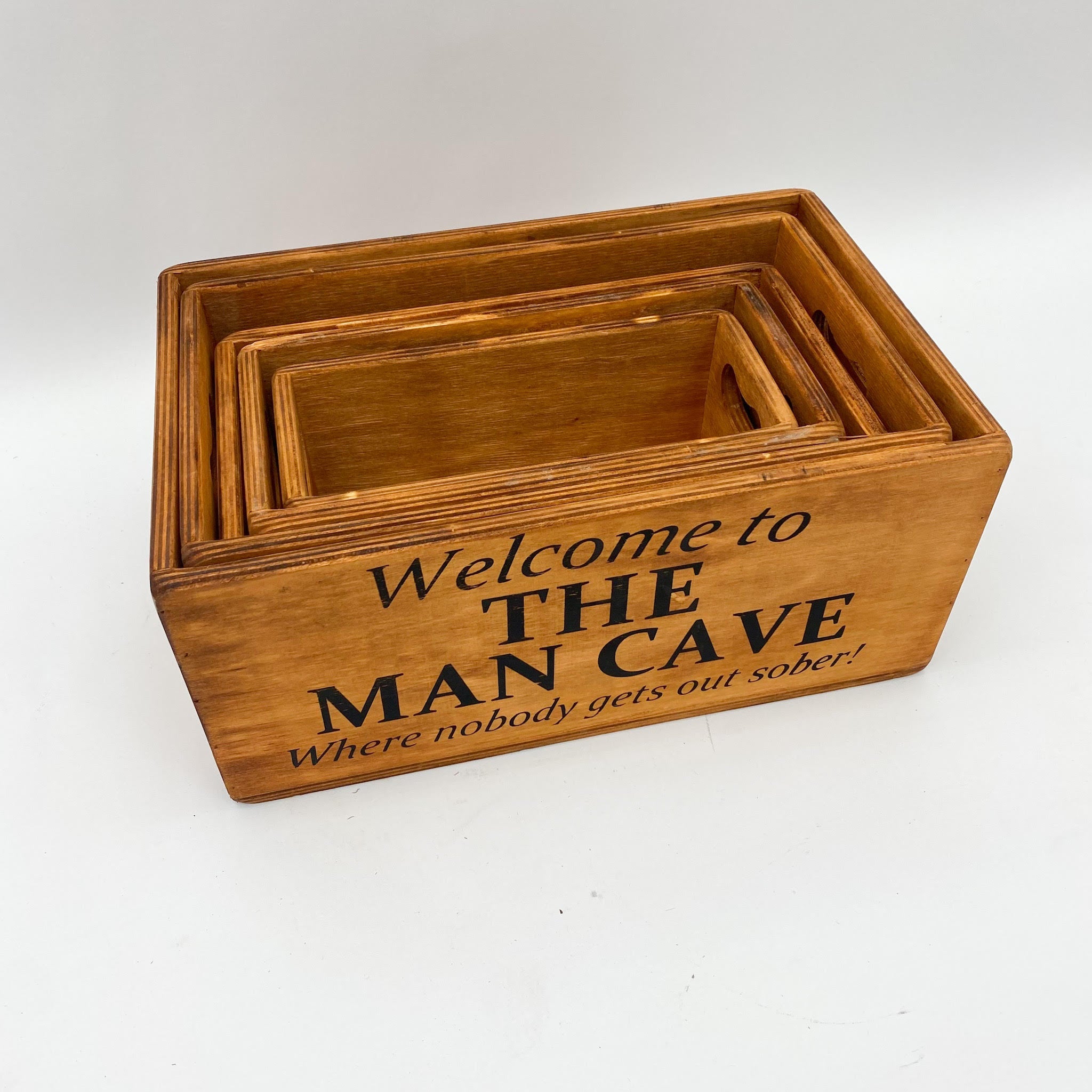 SET 5 WAXED BOXES