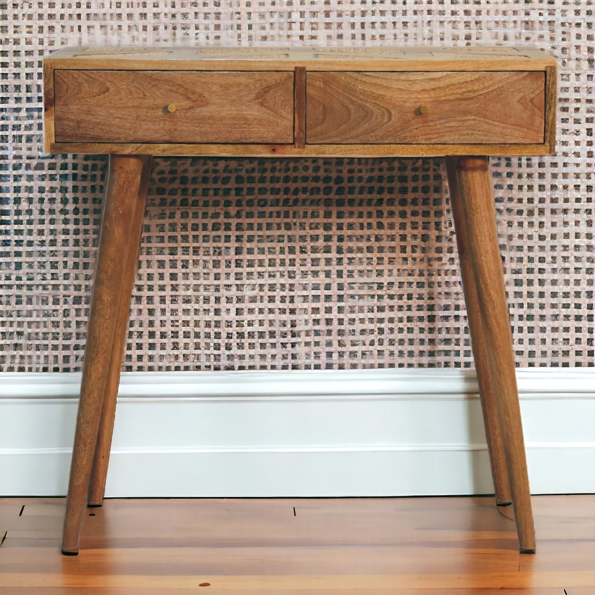 Artisan Furniture Solid Wood Larissa Aztec Console Table