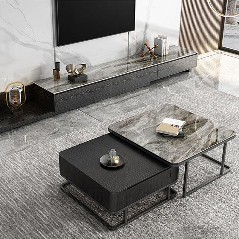 Nathan TV Stand, Sintered Stone