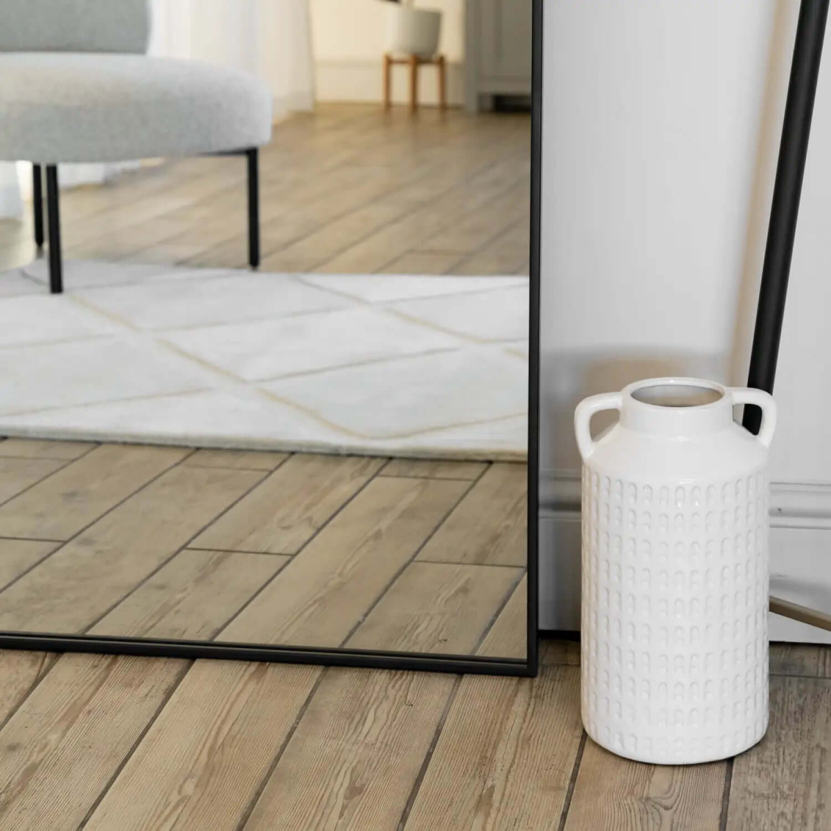 Yōko- Black Metal Gentle Arch Mirror - 200cm x 120cm