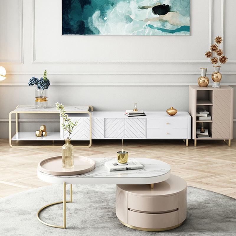Adelaide TV Stand, White